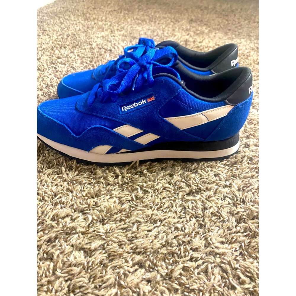 Reebok Classic Blue Nylon Women's Shoes